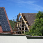 Sanierung eines Scheunengiebels